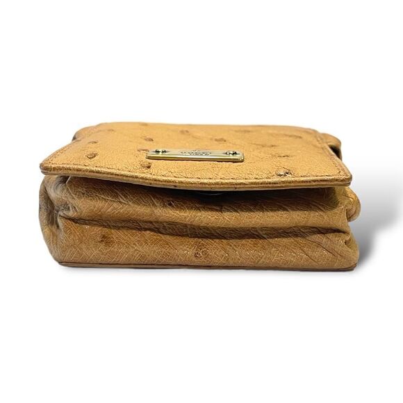 GUCCI Vintage STUNNING & RARE Ostrich Coin Case/iPod Case 🦄😍 - Picture 11 of 13